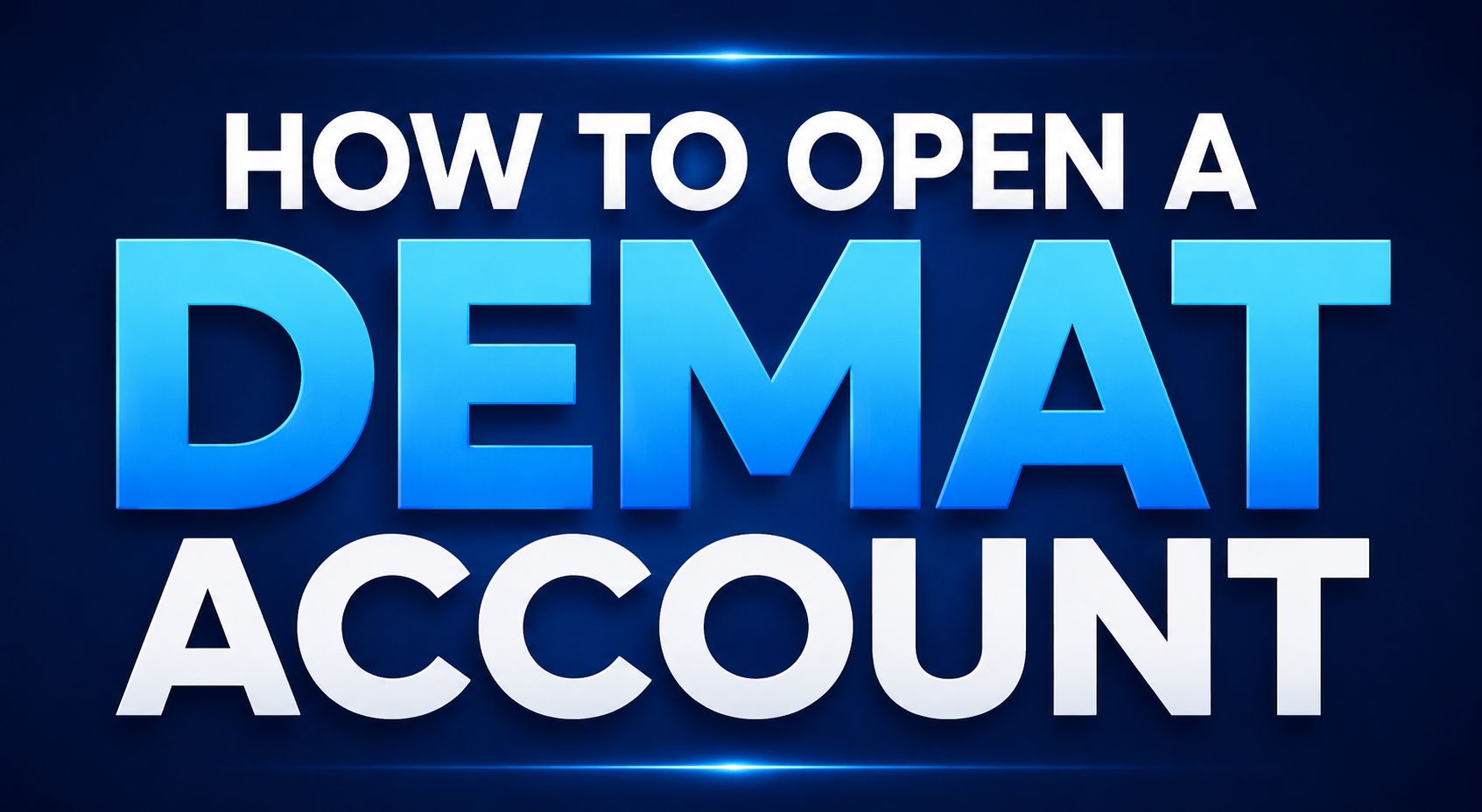 How to Open Demat Account